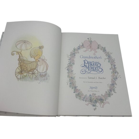 Grandmother's Precious Moments Special Memories for My Grandchild Keepsake Book - Picture 3 of 8